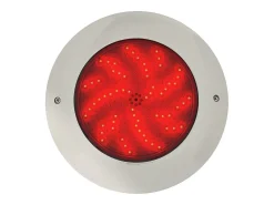 Ledkia Foco Piscina Superficie LED RGBW Sumergible 12V DC IP68 Acero Inoxidable 20W Sí RGBW Plateado