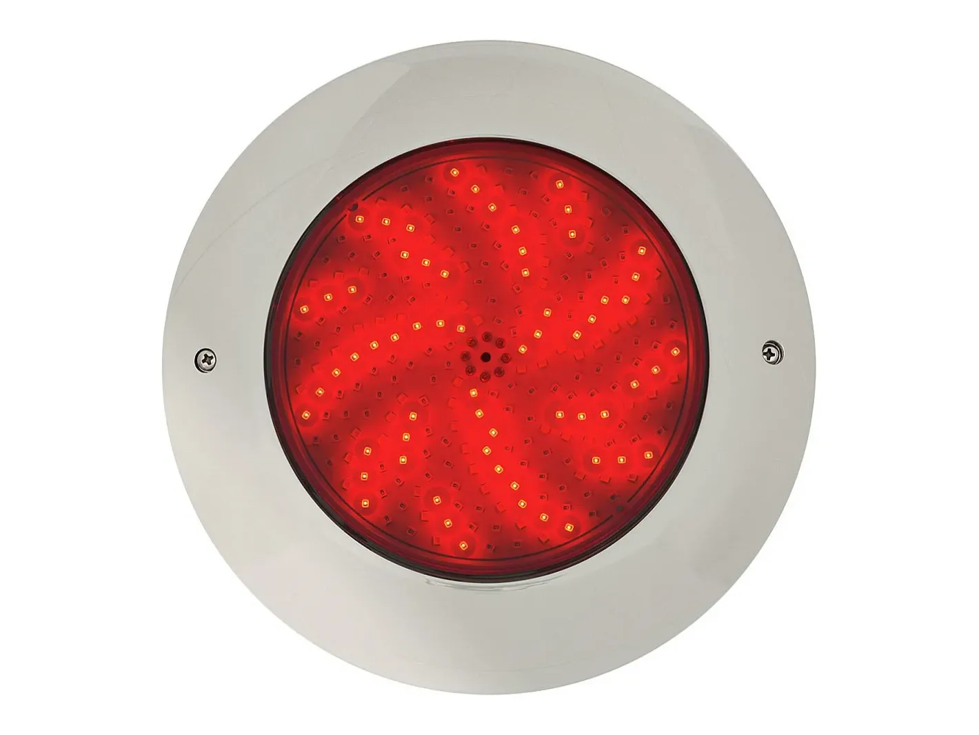 Ledkia Foco Piscina Superficie LED RGBW Sumergible 12V DC IP68 Acero Inoxidable 20W Sí RGBW Plateado