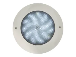 Ledkia Foco Piscina Superficie LED RGBW Sumergible 12V DC IP68 Acero Inoxidable 20W Sí RGBW Plateado