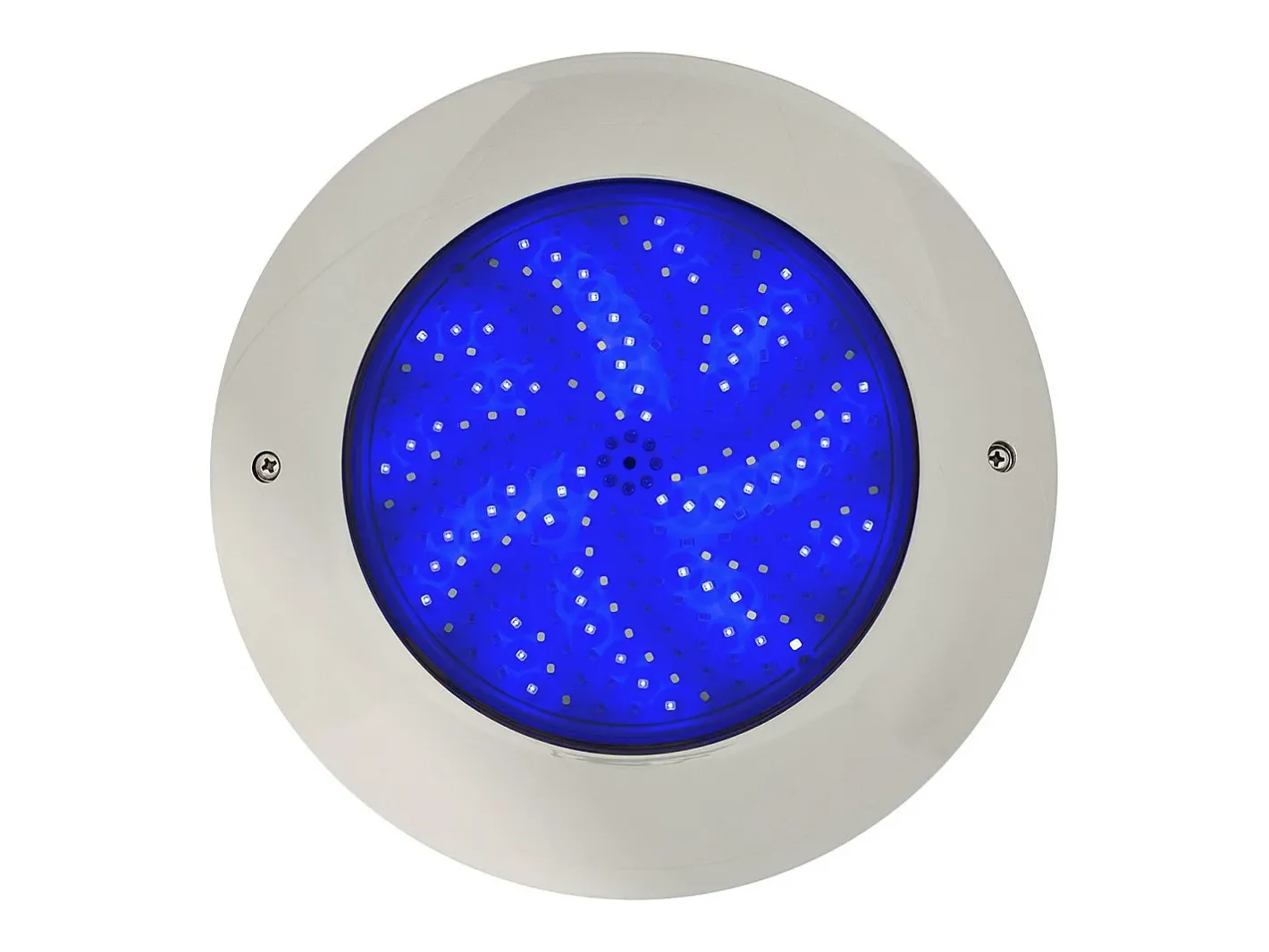 Ledkia Foco Piscina Superficie LED RGBW Sumergible 12V DC IP68 Acero Inoxidable 20W Sí RGBW Plateado