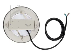 Best Ledkia Foco Piscina Superficie LED RGBW Sumergible 12V DC IP68 Acero Inoxidable 35W No RGBW Plateado