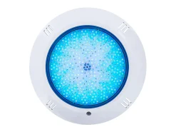 Ledkia Iluminación Exterior-Foco Piscina Superficie LED RGB Sumergible 12V AC IP68 20W RGB Blanco