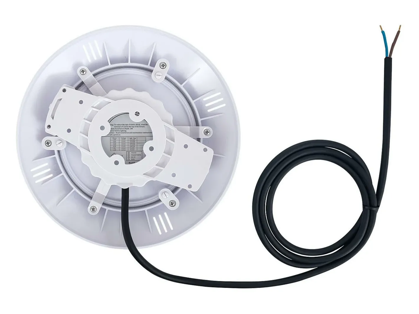 Ledkia Foco Piscina Superficie LED Sumergible 12V DC IP68 35W 6000K Frío Blanco Online