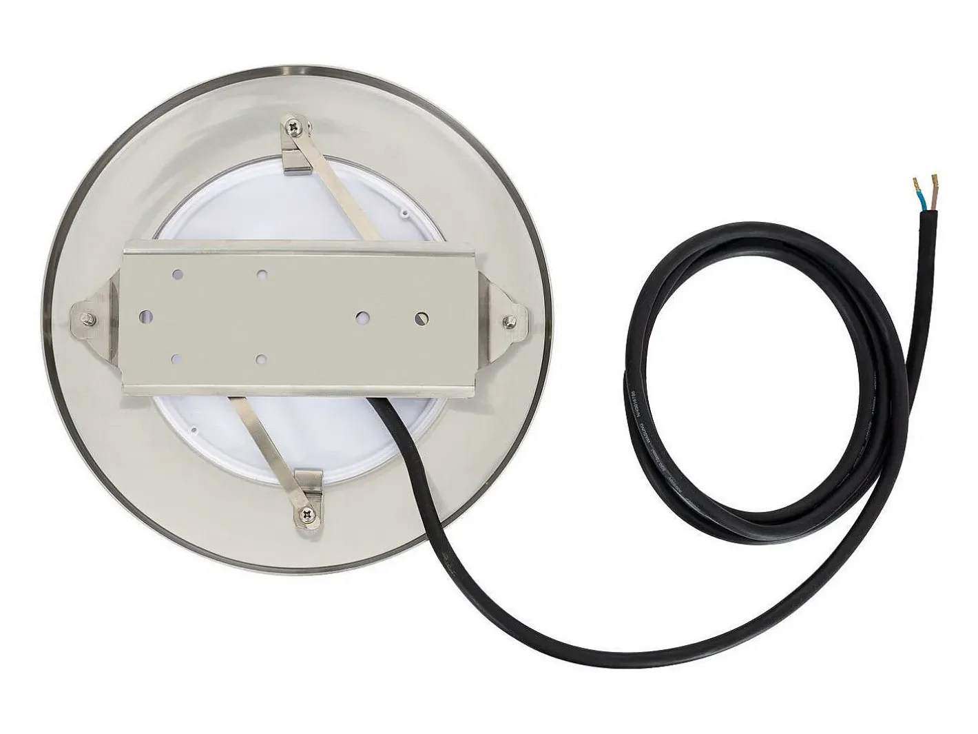 Ledkia Foco Piscina Superficie LED RGB Sumergible 12V AC IP68 Acero Inoxidable 20W Sí RGB Plateado Clearance