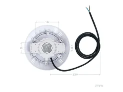 Online Ledkia Foco Piscina Superficie LED RGB Sumergible 12V AC IP68 35W RGB Blanco