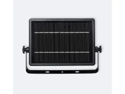 Online Ledkia Foco Proyector LED Solar Murat 6W IP54 con Sensor de Movimiento PIR y Crepuscular 4000K Blanco Neutro Negro