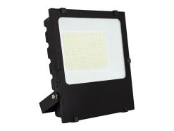 Ledkia Iluminación Exterior-Foco Proyector LED 150W 145 lm/W IP65 HE PRO Regulable 6000K Blanco Frío Negro