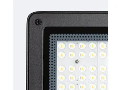 Outlet Ledkia Foco Proyector LED 50W 170 lm/W IP65 ELEGANCE Slim PRO 3000K 120º Blanco Cálido Negro