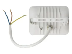 Ledkia Iluminación Exterior-Foco Proyector LED 10W 120 lm/W IP65 Slim Cristal Blanco 4000K Blanco Neutro Negro