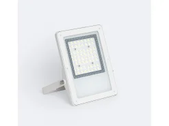 Outlet Ledkia Foco Proyector LED 50W Regulable 0-10V 170 lm/W IP65 ELEGANCE Slim PRO 3000K 30º Cálido Blanco