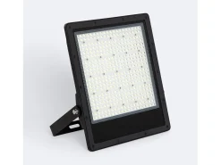 Ledkia Foco Proyector LED 200W Regulable 0-10V 170 lm/W IP65 ELEGANCE Slim PRO 5000K 30º Blanco Frío Negro New