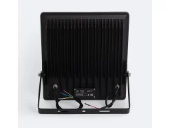 Ledkia Foco Proyector LED 200W Regulable 0-10V 170 lm/W IP65 ELEGANCE Slim PRO 5000K 30º Blanco Frío Negro New