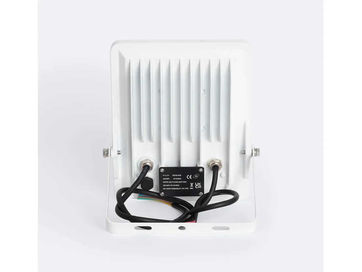 New Ledkia Foco Proyector LED 50W Regulable 0-10V 170 lm/W IP65 ELEGANCE Slim PRO 4000K 120º Neutro Blanco