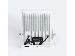 Outlet Ledkia Foco Proyector LED 100W Regulable 0-10V 170 lm/W IP65 ELEGANCE Slim PRO 3000K 90º Cálido Blanco