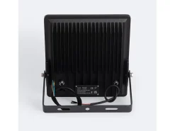 Ledkia Foco Proyector LED 150W Regulable 0-10V 170 lm/W IP65 ELEGANCE Slim PRO 3000K 120º Blanco Cálido Negro Online