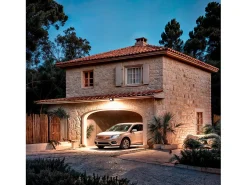 Outlet Ledkia Foco Proyector LED 50W Regulable 0-10V 170 lm/W IP65 ELEGANCE Slim PRO 3000K 90º Blanco Cálido Negro