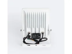 Best Ledkia Foco Proyector LED 50W Regulable 0-10V 170 lm/W IP65 ELEGANCE Slim PRO Blanco 3000K Asimétrica 120ºx50º Blanco Cálido Transparente