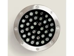 New Ledkia Foco Sumergible LED RGB 36W Superficie 12V DC IP68 RGB Gris