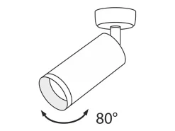 New Maytoni Focus Foco Plafón , 1 Luz, GU10 Blanco