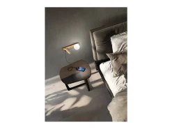 Clearance Fog - Aplique de pared con USB y USB-C, LED 3W + G9, Esfera Blanca, 3000K, Cuerpo Orientable, Difusor de Cristal - Perenz - Blanco