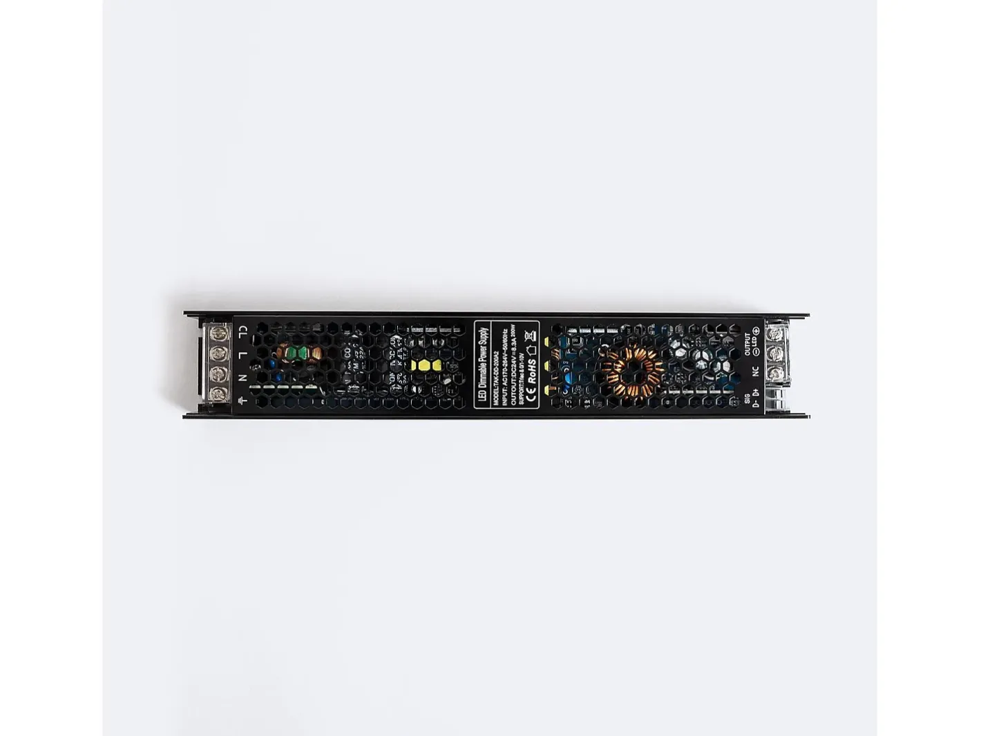 Ledkia Fuente de Alimentación Regulable 0/1-10V 24V DC 200W 8.3A 200 W Blanco Online