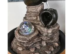 Sunchine Fuente de resina Naturaleza verso Negro Clearance