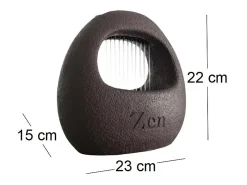 Zen Arôme Fuente de resina Zen Cesta Marru00f3n Clearance