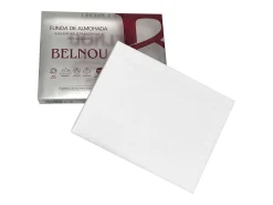 Ropa De Cama-Funda Almohada Juvenil Transpirable 100% Algodón 90 cm Impermeable Blanco