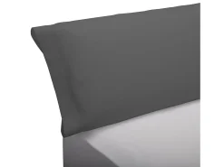 PIKOLIN Ropa De Cama-Funda almohada 90x45cm | HOME | 100% Algodón | Gris