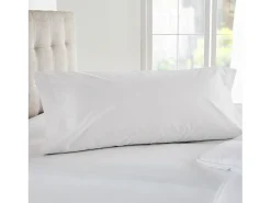 PIKOLIN Ropa De Cama-Funda almohada 90x45cm | HOME | 100% Algodón | Blanco