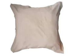 Funda de Almohada 57 Hilos Today Mastic 75x75cm de Algodón Lavable a 40° Beige New