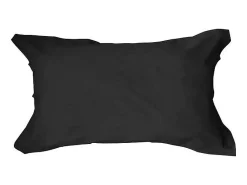 Ropa De Cama-Funda de Almohada Americana Today Regaliz 50x70cm 100% Algodón 57 Hilos Negro
