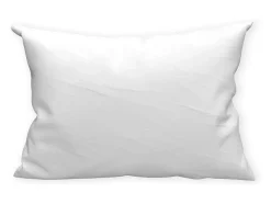 Best Soleil d'ocre Funda de almohada de algodón protector 50x70 cm FRANELA Blanco