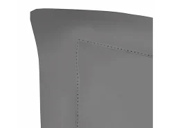 Clearance Soleil d'ocre Funda de almohada de algodón 63x63 cm PERCALE Gris
