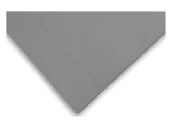 Discount Soleil d'ocre Funda de almohada de algodón 45x185 cm PERCALE Gris