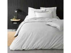 Promo Linge Funda de Almohada de Algodón Percal 85x185cm Certificado Oeko-Tex Blanco Outlet