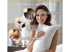 Outlet Inphysio Funda de Almohada en Pura Seda de Morera 70x50 Blanco