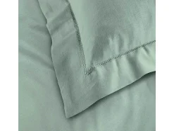 Promo Linge Funda de Almohada "Lina" 63x63cm de Algodón Salvia Verde Best