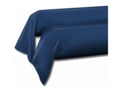 Funda de almohada Lovely Home (85 x 185 cm) (2 Unidades) Azul