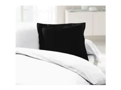 Funda de almohada Lovely Home 63 x 63 cm Negro Sale