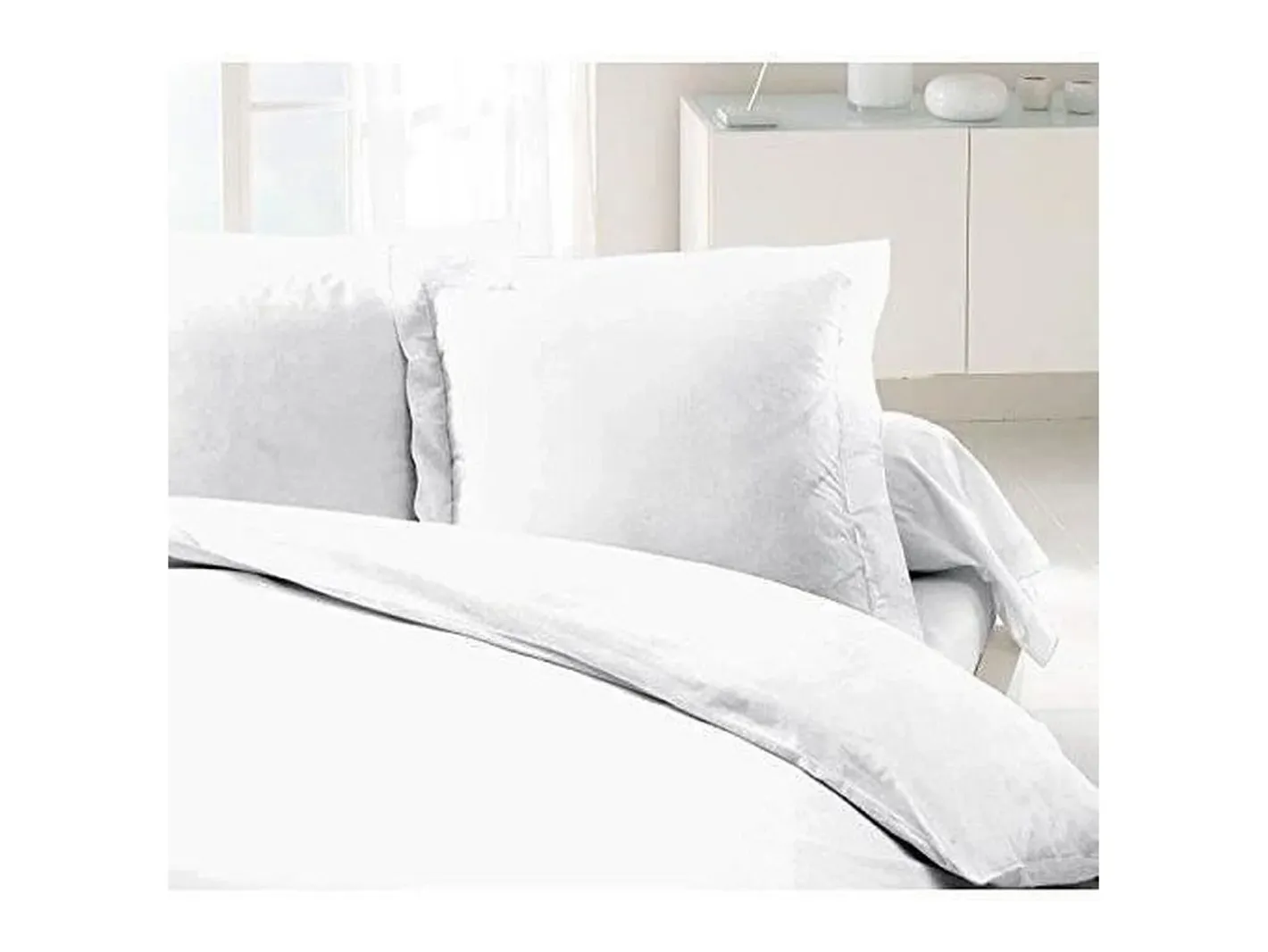 Funda de almohada Lovely Home Blanco 63 x 63 cm (2 Unidades) Multicolor Hot