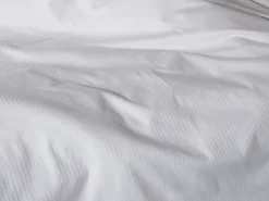 Blanc avenue Ropa De Cama-Funda de almohada satén de algodón rayas 94 hilos/cm² 43*185 cm Blanco