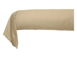 Blanc avenue Funda de almohada satén de algodón 43*185 cm Beige