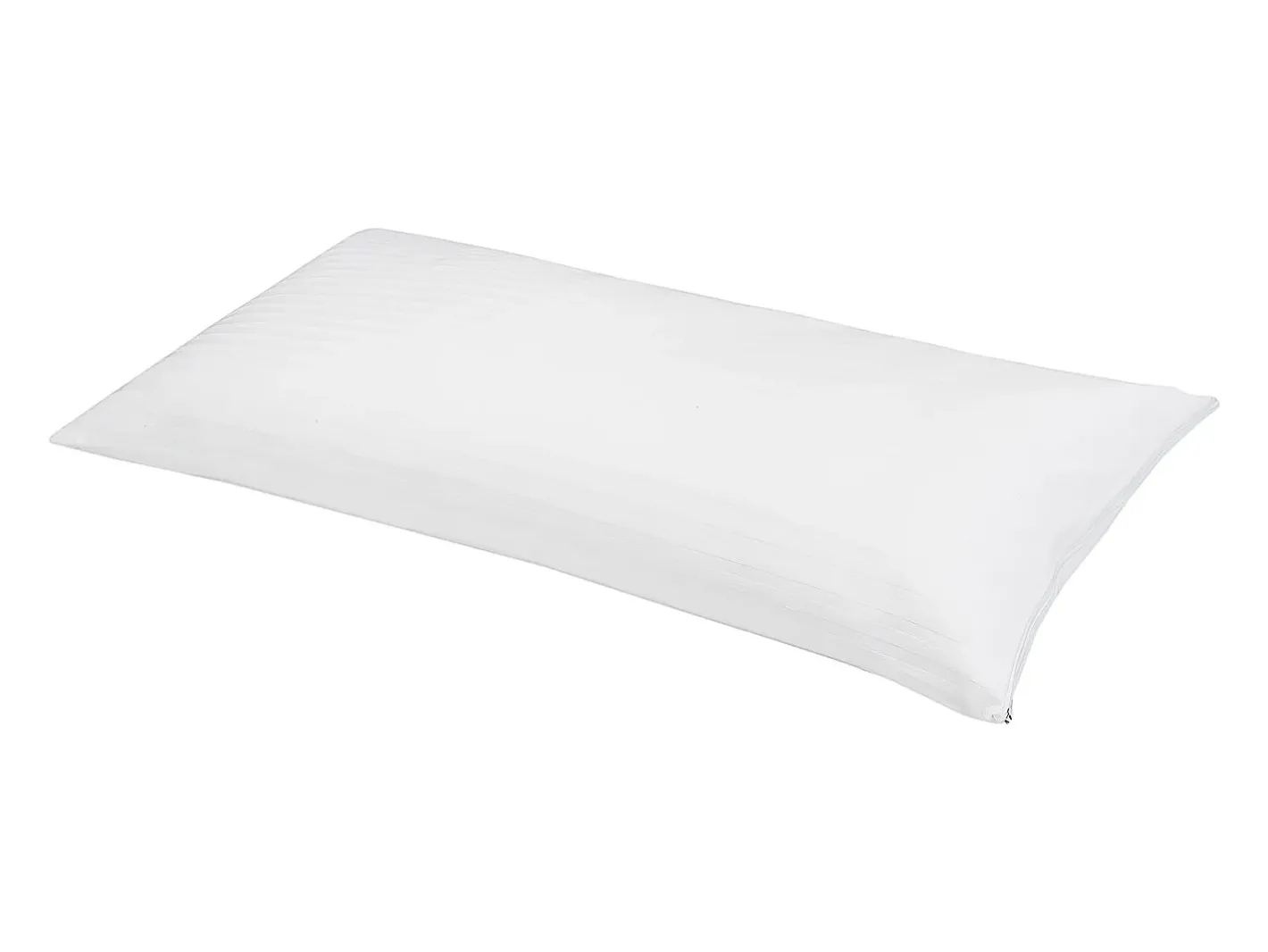PIKOLIN Ropa De Cama-Funda de almohada 135x40cm| HOME| 100% Algodón| Transpirable Blanco