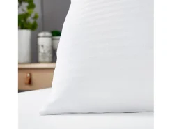 PIKOLIN Ropa De Cama-Funda de almohada 90x40cm| HOME| 100% Algodón| Transpirable Blanco