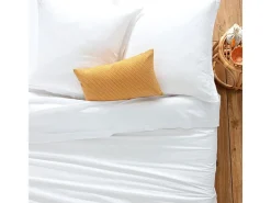 Outlet Atmosphera Funda de cojín algodón 63x63cm Blanco
