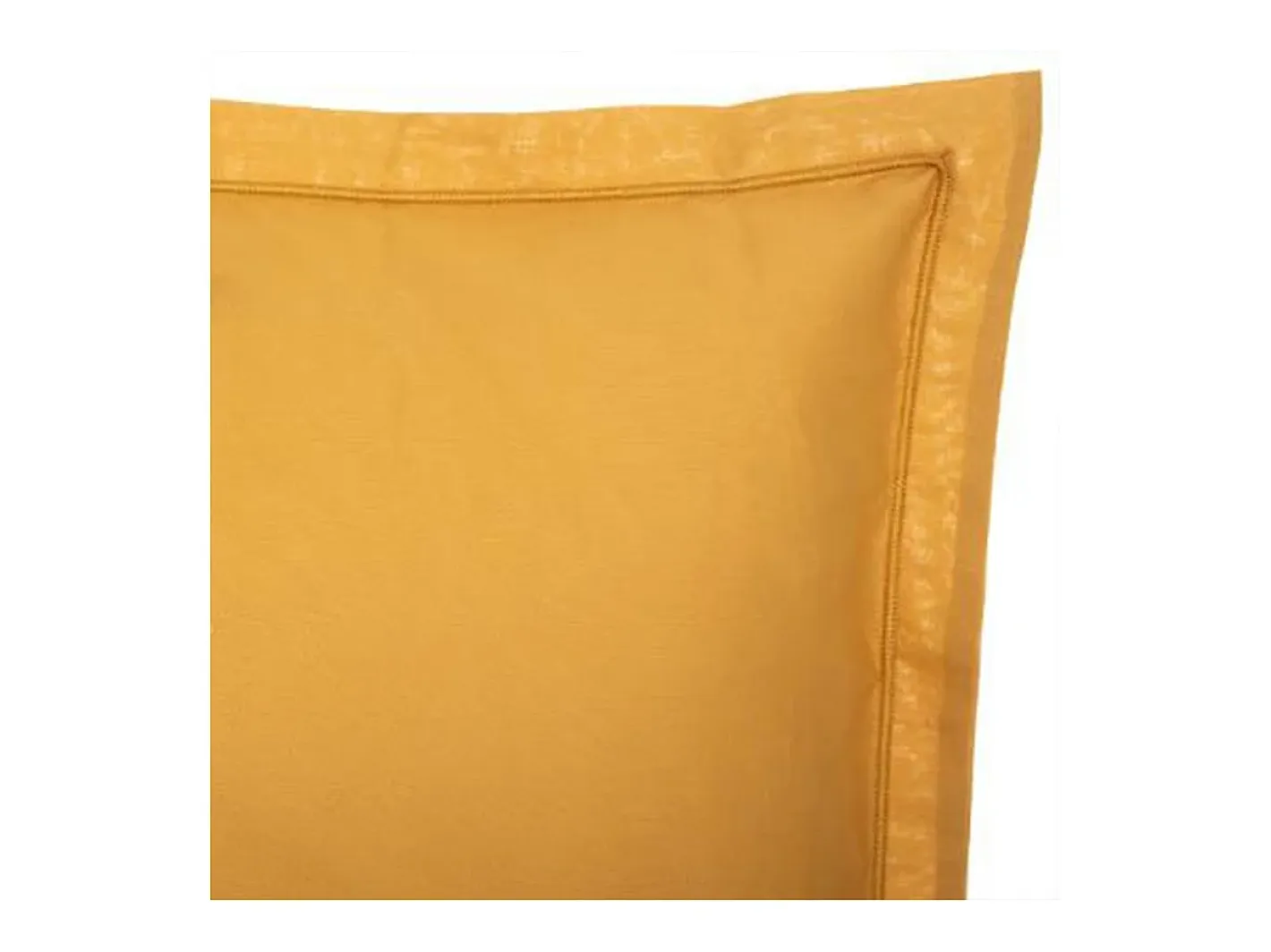 New Atmosphera Funda de cojín algodón ocre 63x63cm Amarillo