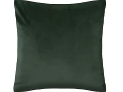 Atmosphera Ropa De Casa-Funda de Cojín Jacquard Verde Cedro & Tropical 40 x 40 cm Caqui