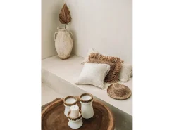 Bazar Bizar Ropa De Casa-Funda De Cojín Oh My Gee - - 40x40 Crema