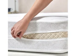 Sale Pikolin Home Funda de colchón 105x196 Rizo Dermoprotectora